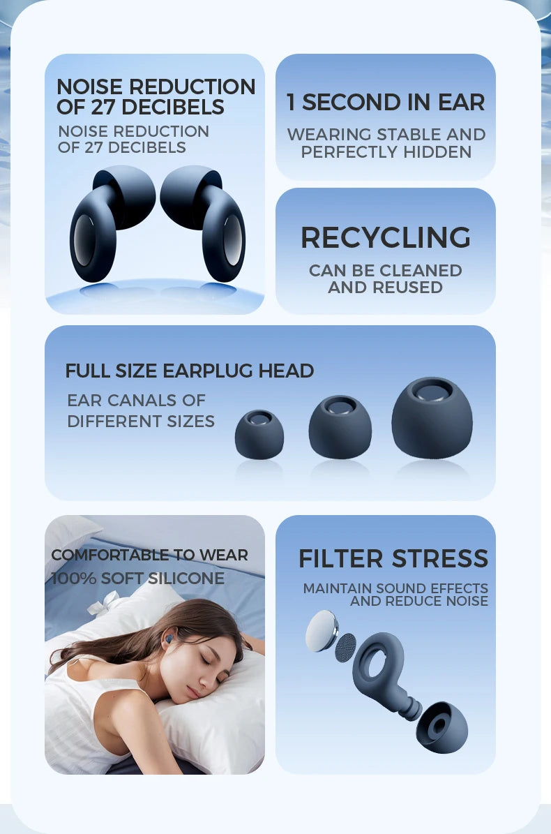 Premium Rubber Ear Plugs
