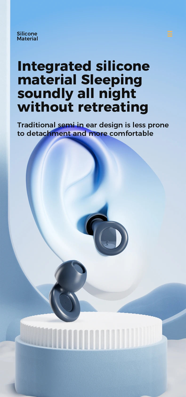 Premium Rubber Ear Plugs