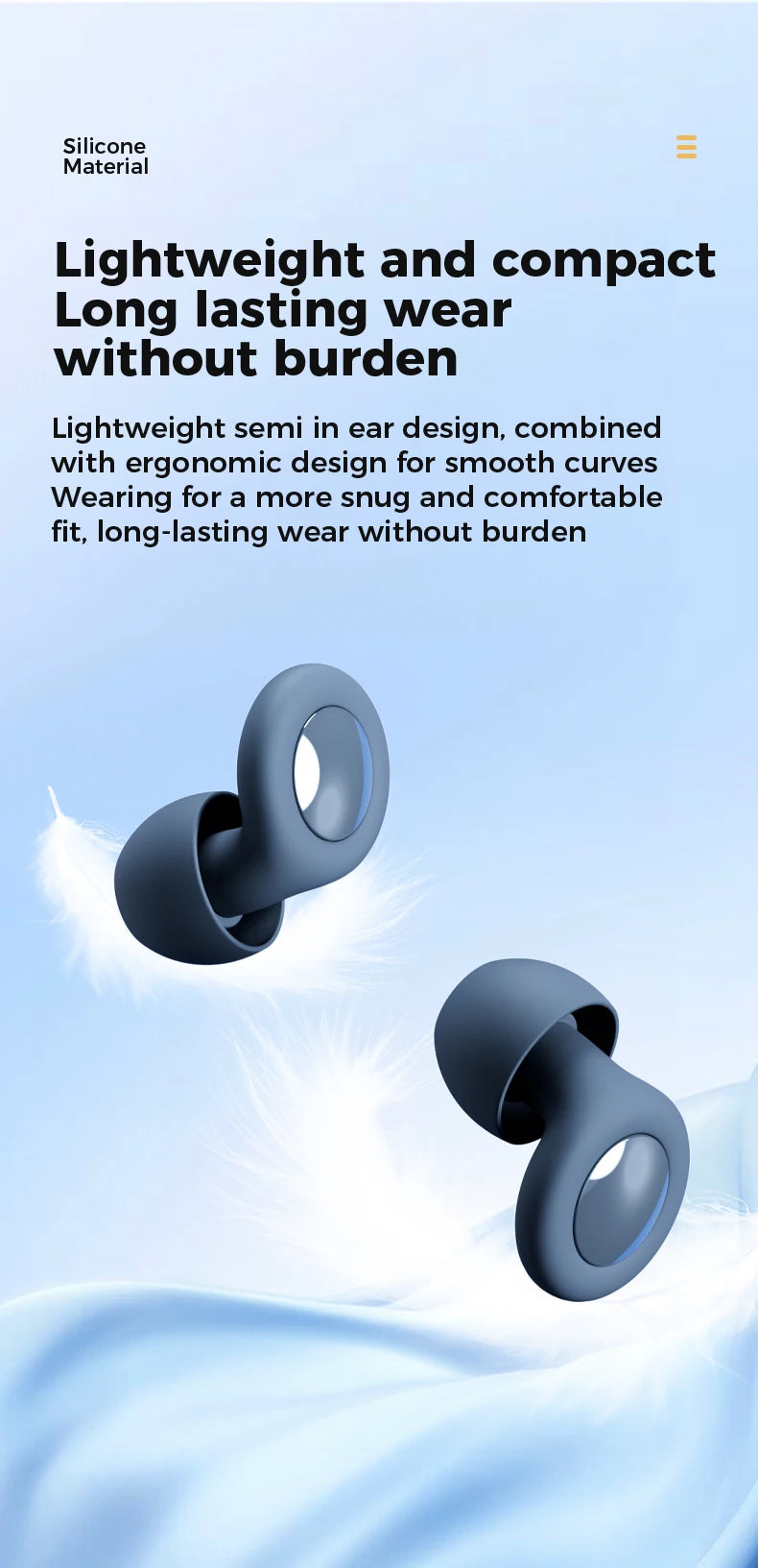 Premium Rubber Ear Plugs