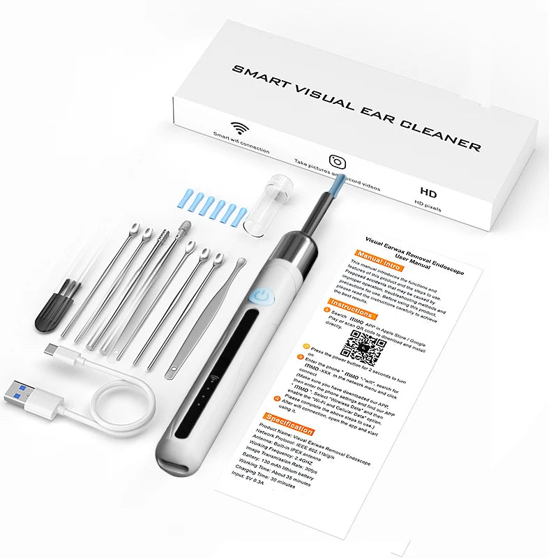 Endoscope Smart Visual Ear Wax Scooper