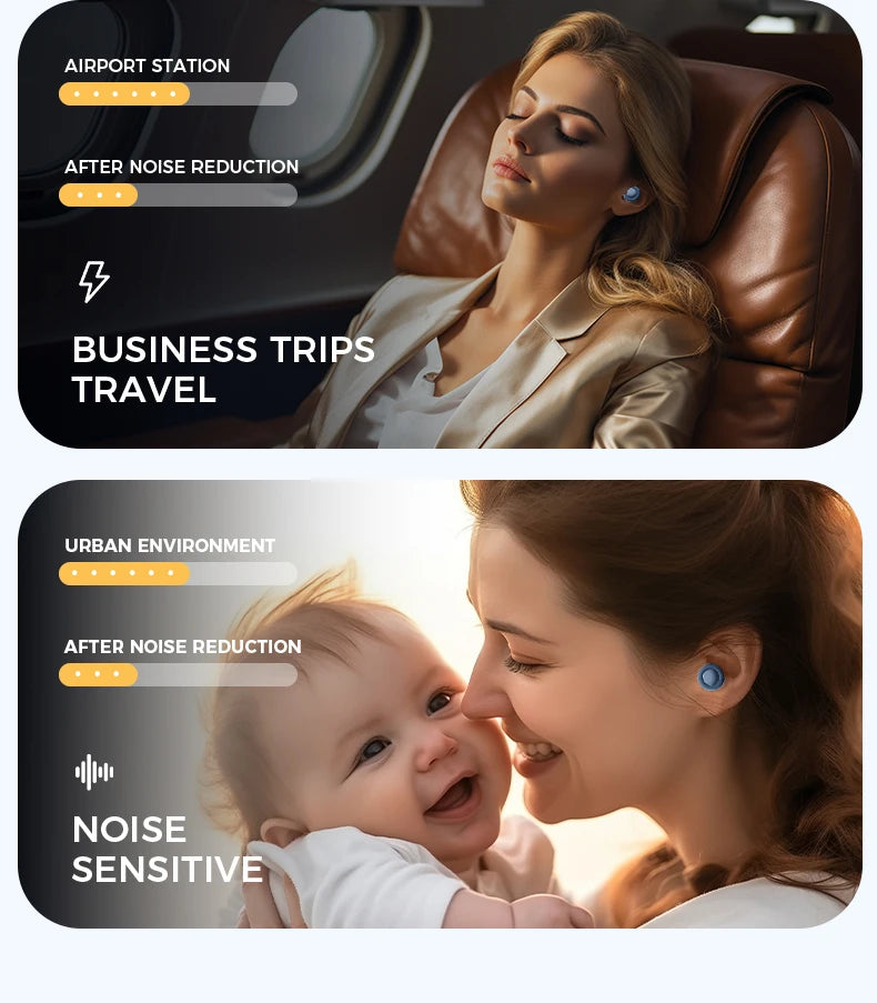 Premium Rubber Ear Plugs